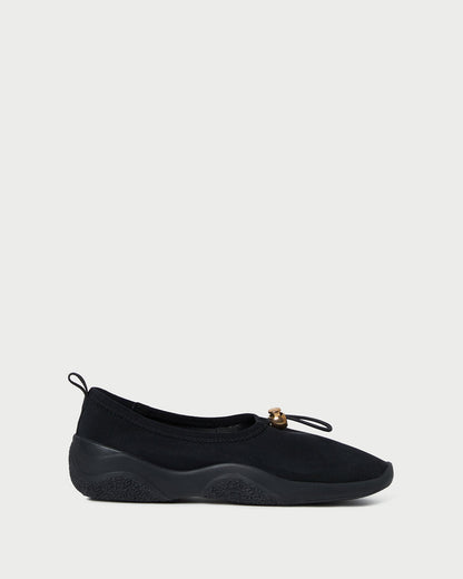 Raina Black Mesh Flat - Loeffler Randall Top Pick