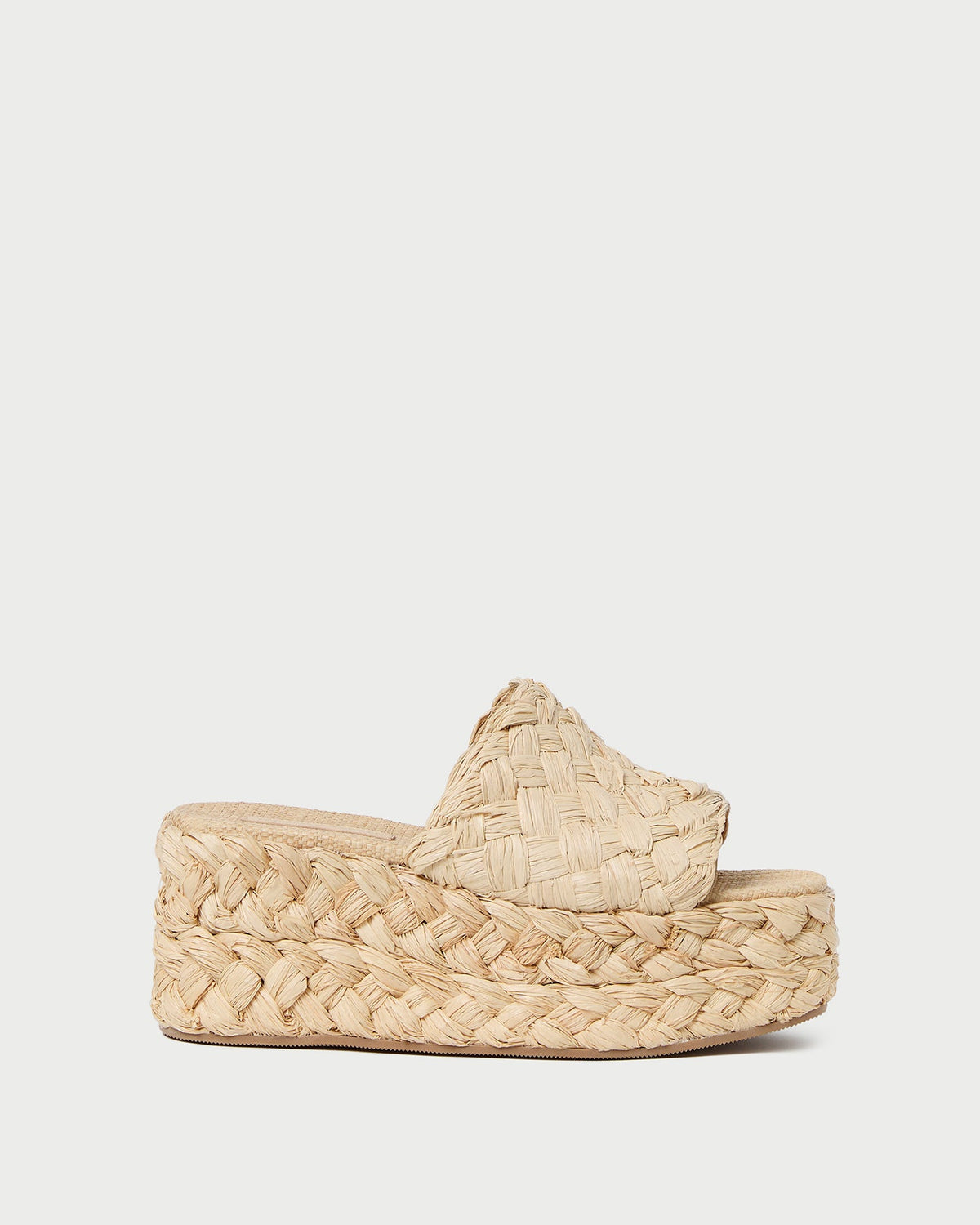 Aaron Natural Braided Straw Mule - Loeffler Randall Trending