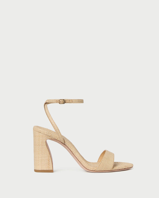 Malia Natural Curved-Heel Sandal - Loeffler Randall Trending
