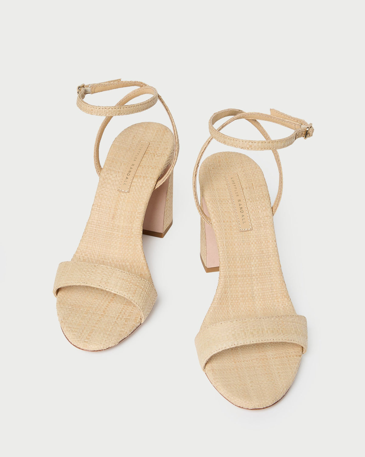 Malia Natural Curved-Heel Sandal - Loeffler Randall Trending