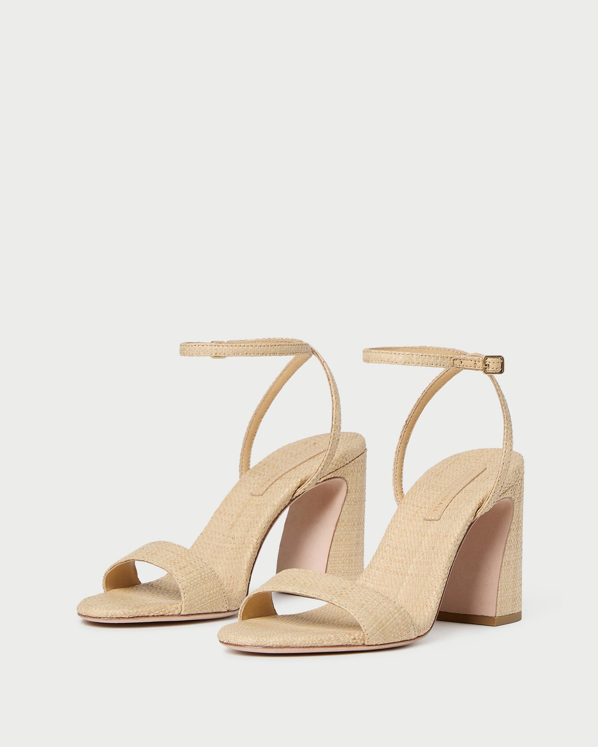 Malia Natural Curved-Heel Sandal - Loeffler Randall Trending
