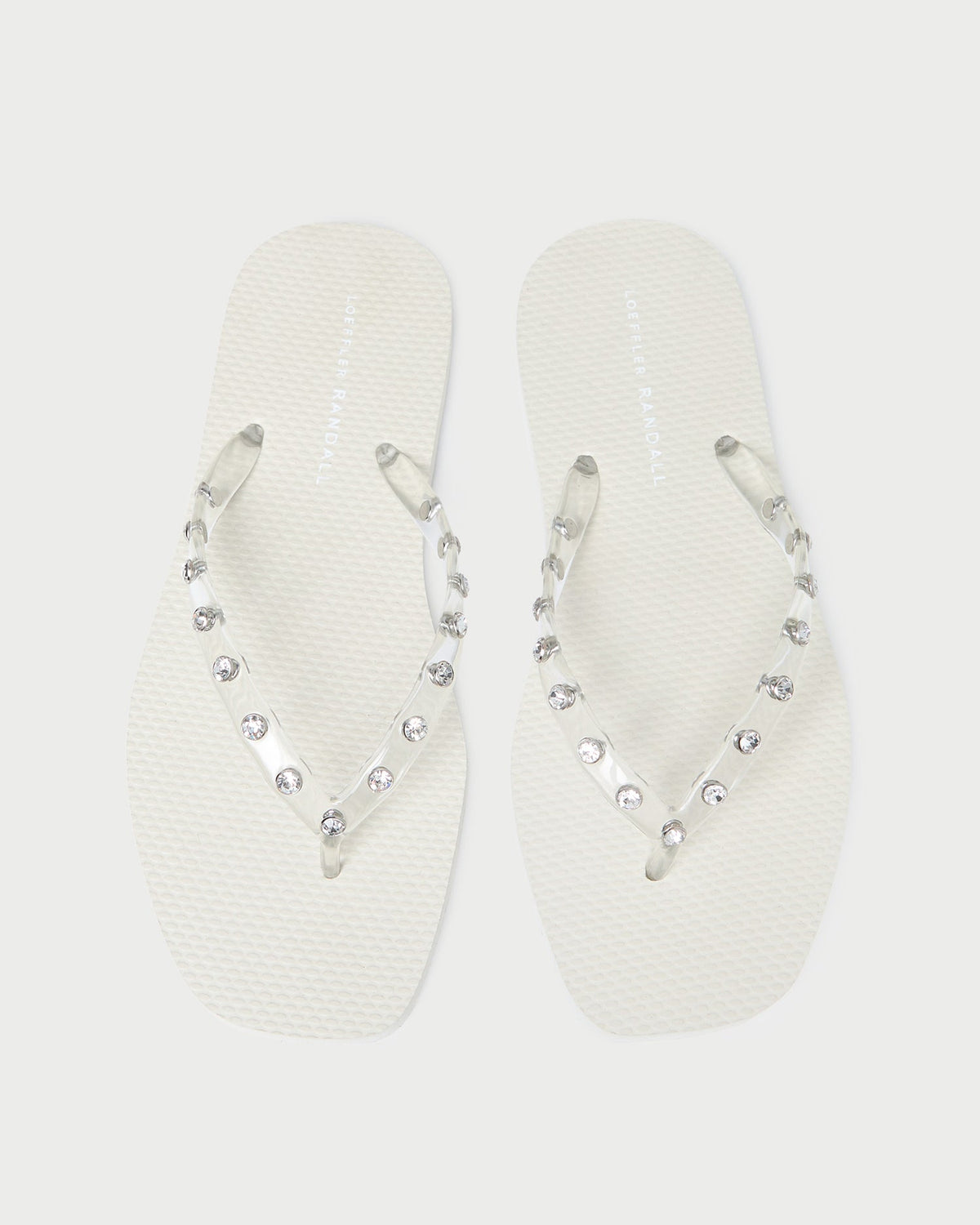 Taryn Cream Jelly Flip Flop - Loeffler Randall Exclusive