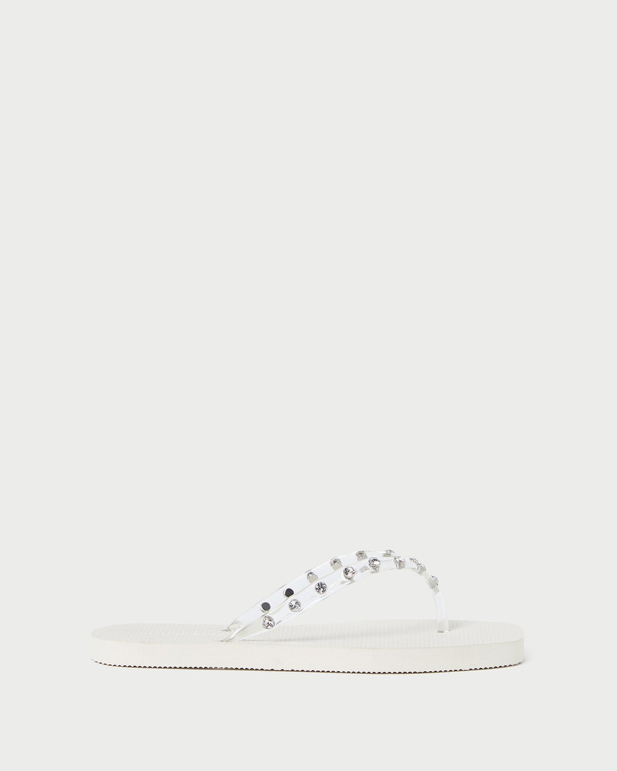 Taryn Cream Jelly Flip Flop - Loeffler Randall Exclusive