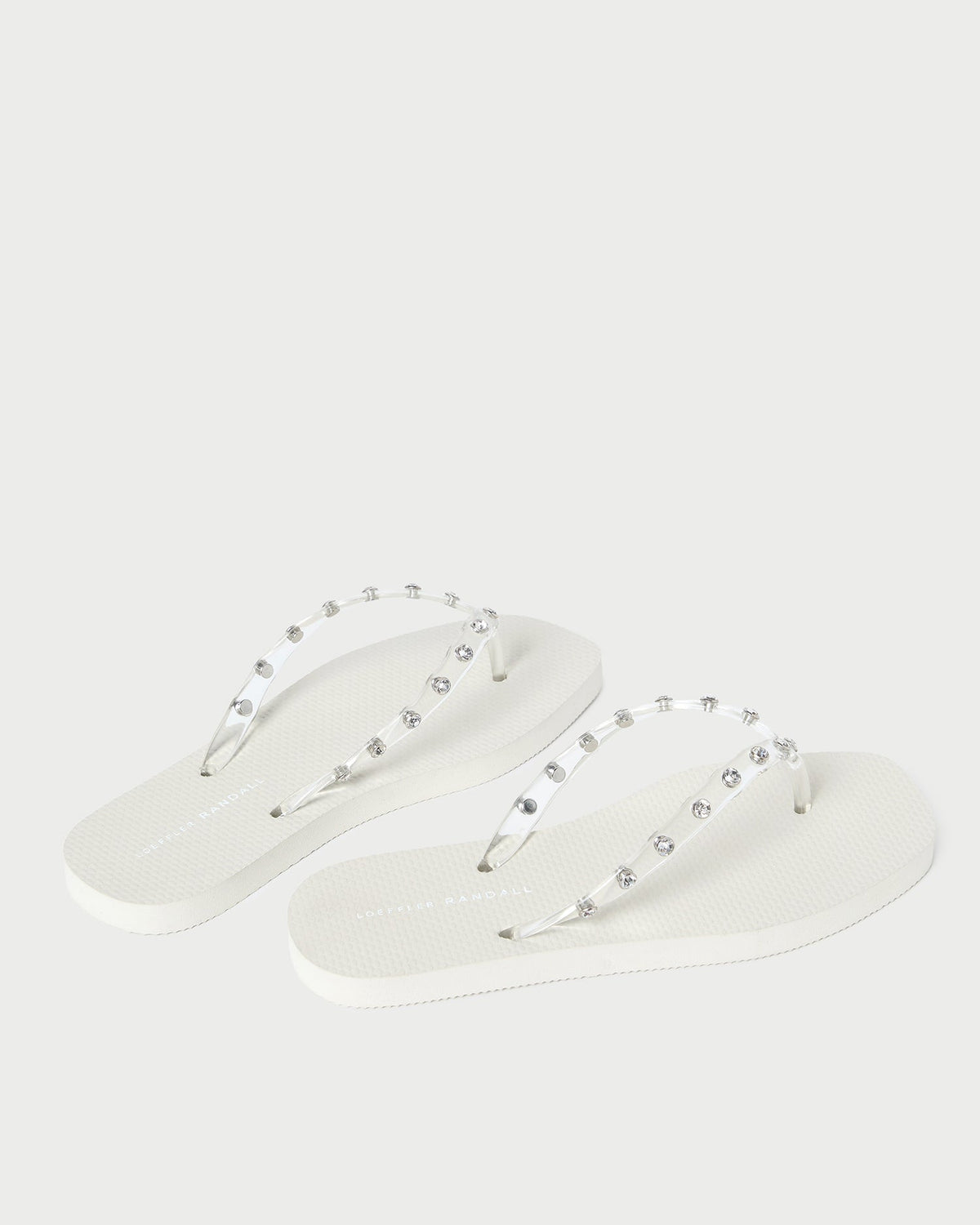 Taryn Cream Jelly Flip Flop - Loeffler Randall Exclusive