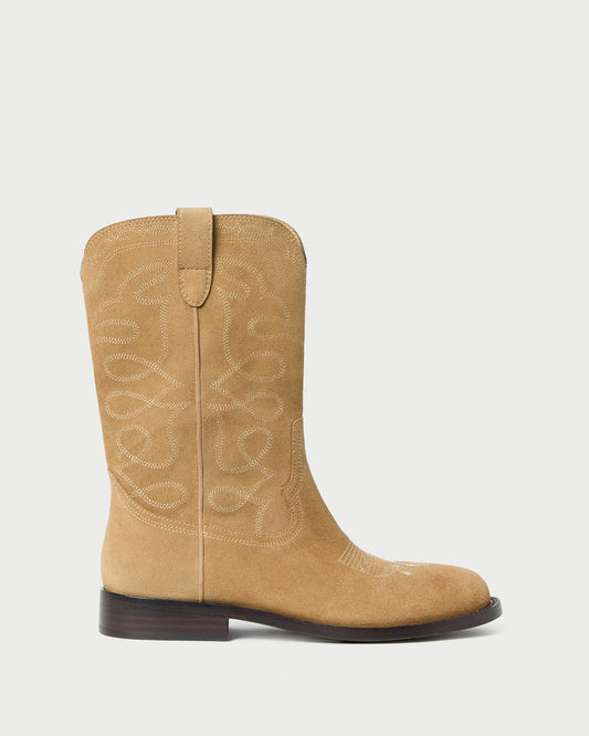 Jett Sand Suede Calf Boot - Loeffler Randall Sale