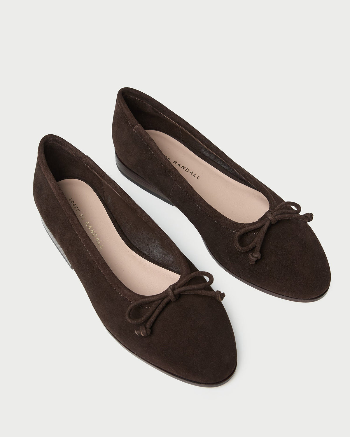 Noelle Brown Suede Ballet Flat - Loeffler Randall Discount