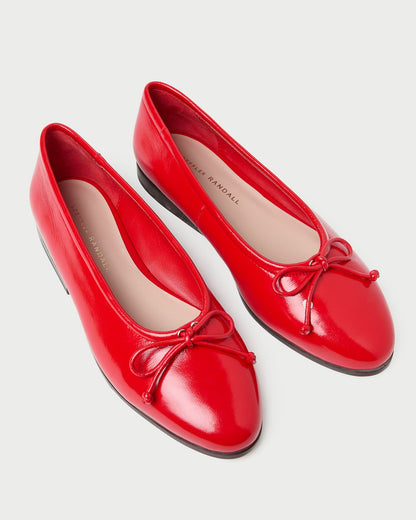 Noelle Red Ballet Flat - Loeffler Randall Deals