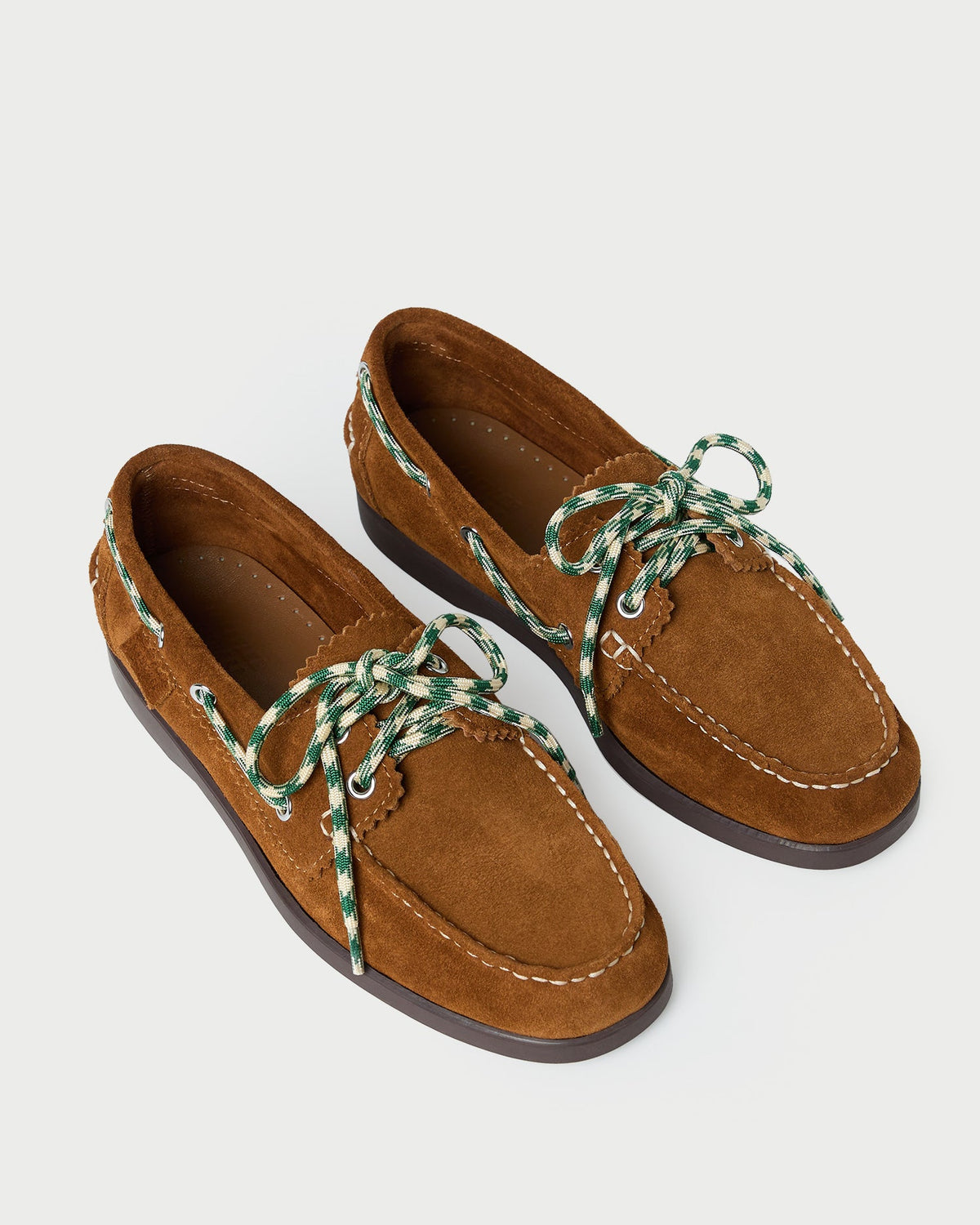 Franco Cacao Suede Boat Shoe - Loeffler Randall Premium