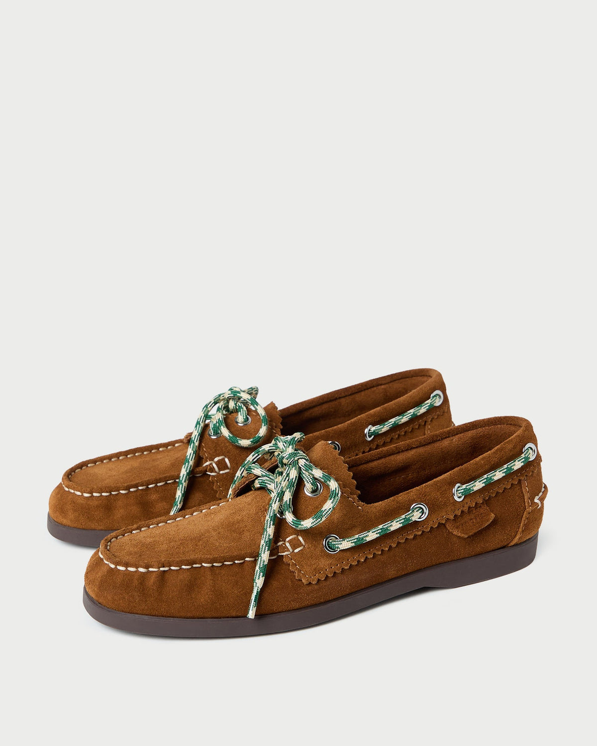 Franco Cacao Suede Boat Shoe - Loeffler Randall Premium