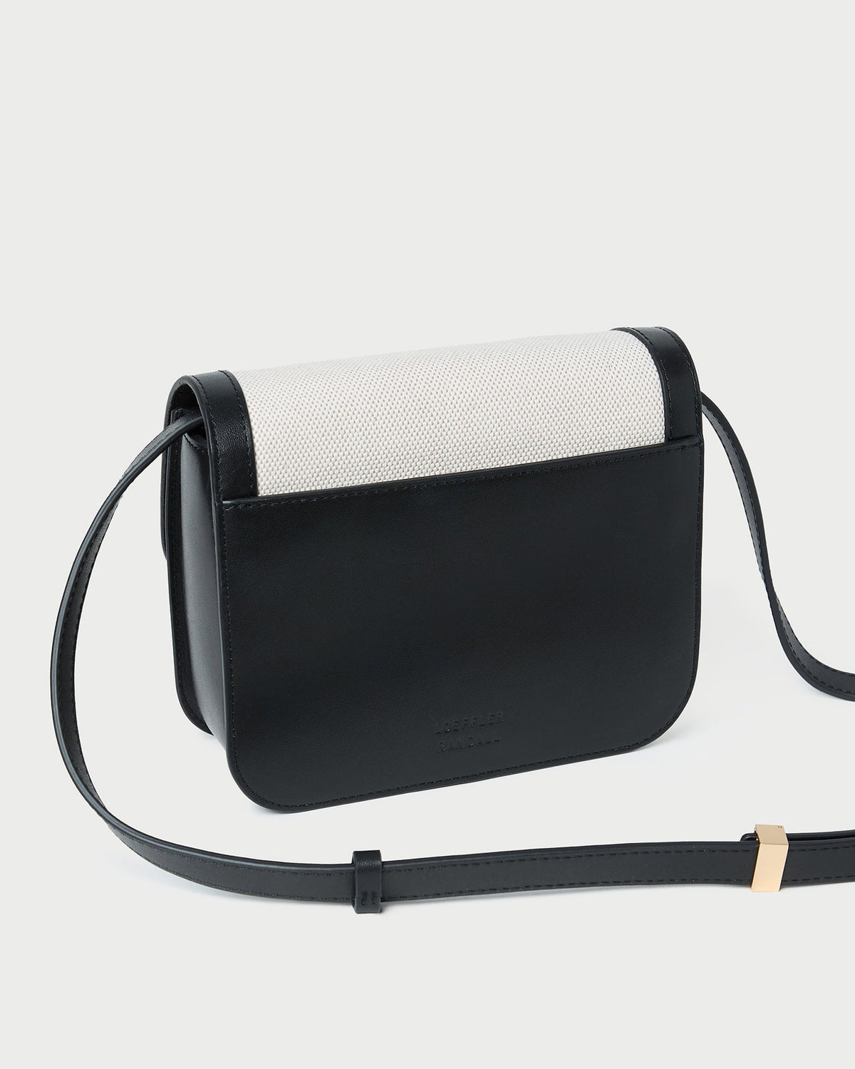 Desi Black/Natural Canvas Crossbody - Loeffler Randall Featured