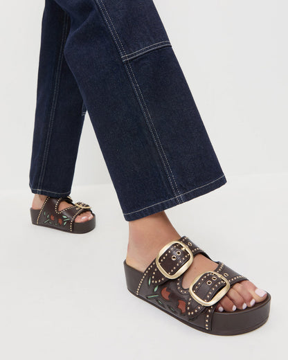 Eve Brown Tulip Two-Band Sandal - Loeffler Randall Popular
