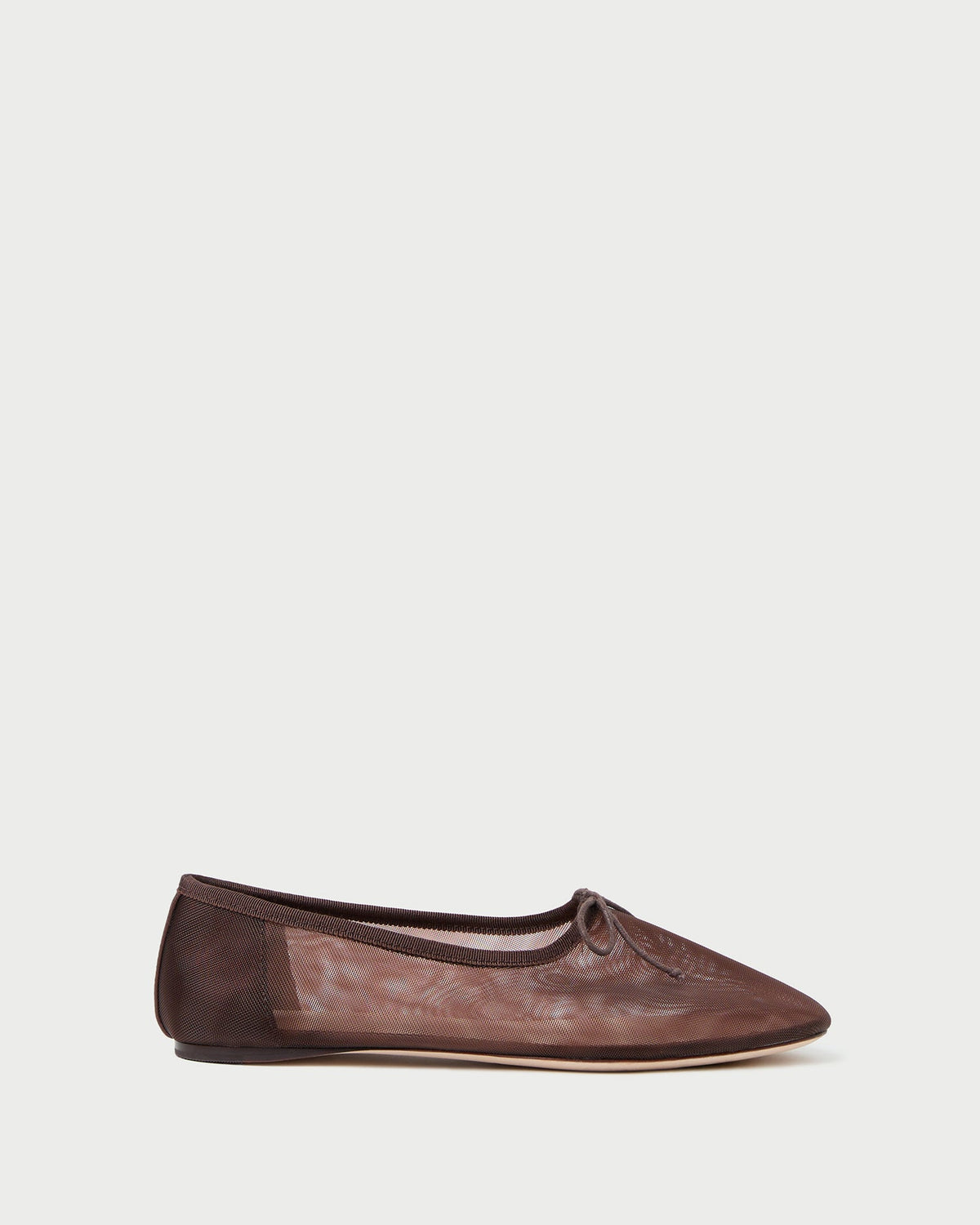 Landon Chocolate Mesh Ballet Flat - Loeffler Randall Popular