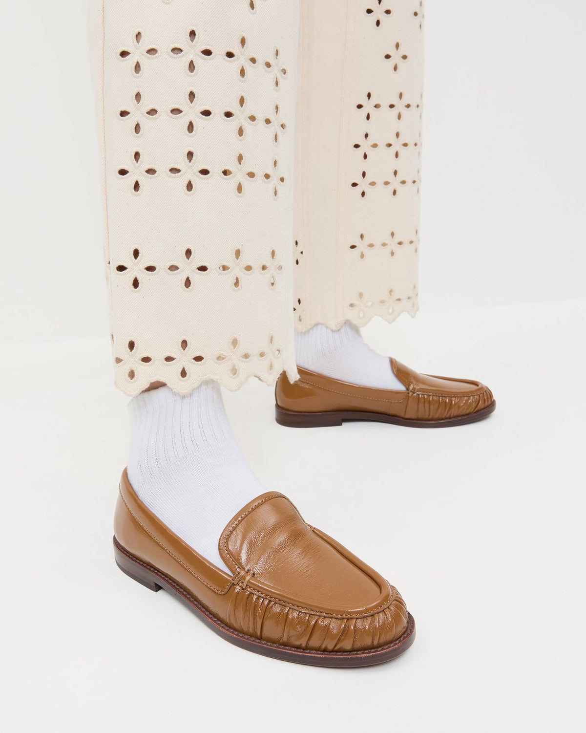 Lucille Safari Leather Loafer - Loeffler Randall Exclusive