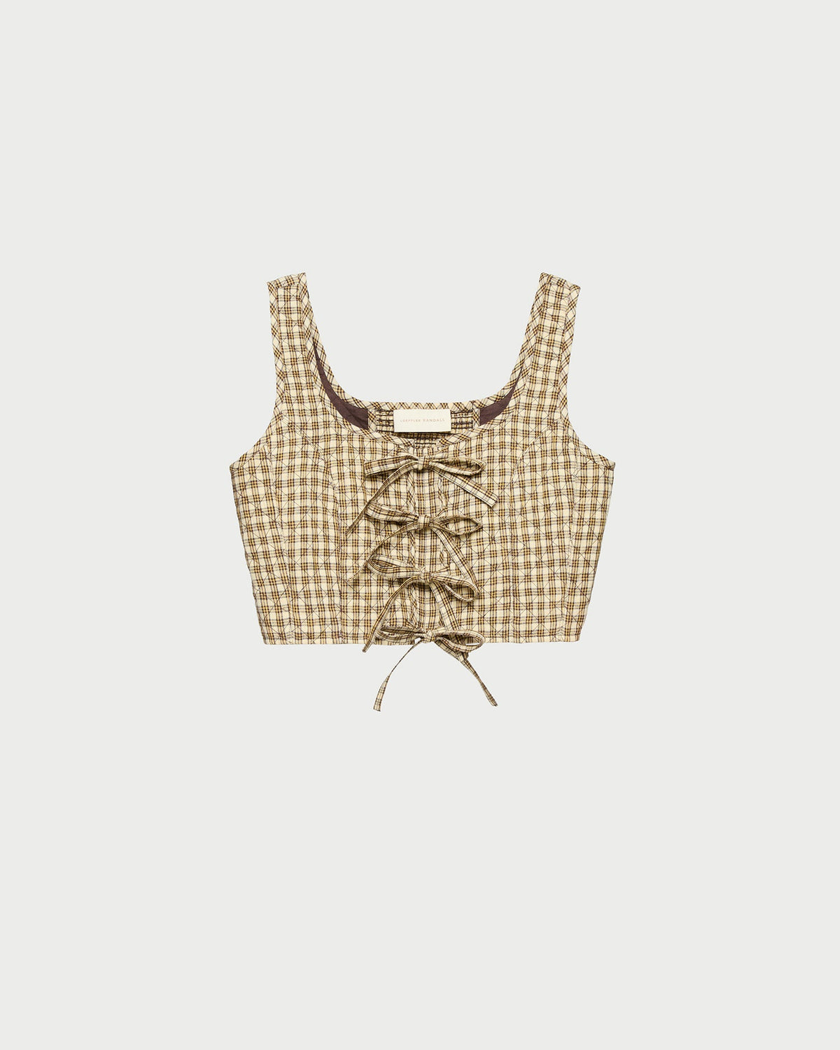 Callista Tie-Front Vest - Loeffler Randall Classic