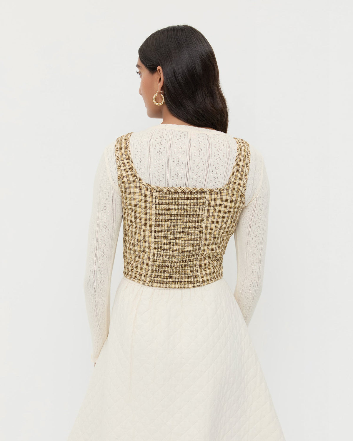 Callista Tie-Front Vest - Loeffler Randall Classic