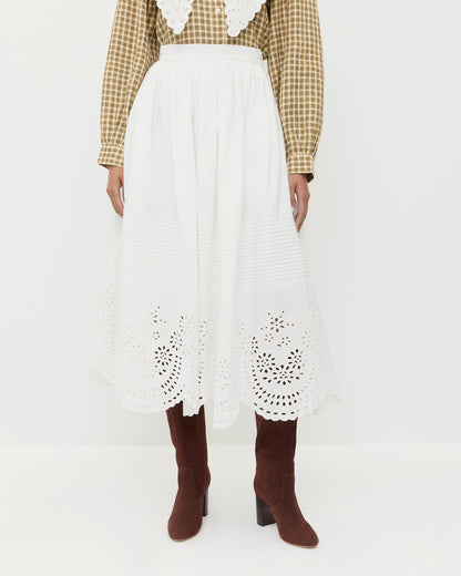 Tinsley Broderie Skirt - Loeffler Randall Value