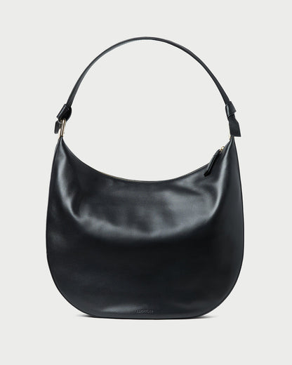 Morgan Black Leather Shoulder Bag - Loeffler Randall Featured