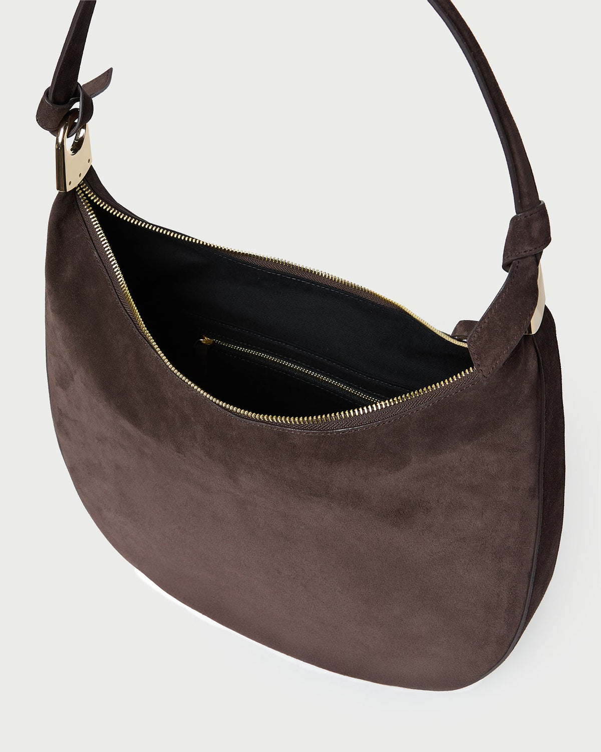 Morgan Brown Suede Shoulder Bag - Loeffler Randall Top Pick