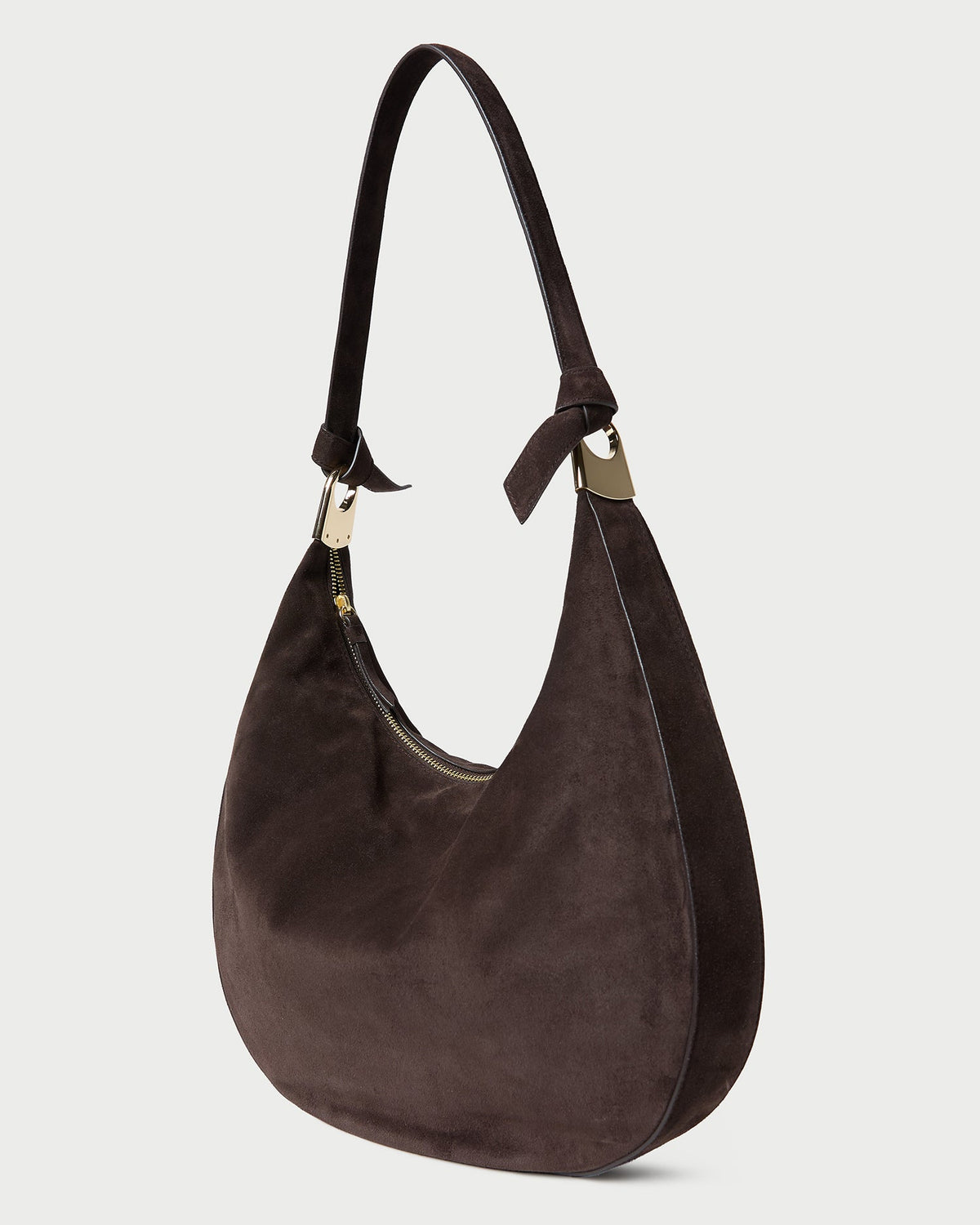 Morgan Brown Suede Shoulder Bag - Loeffler Randall Top Pick