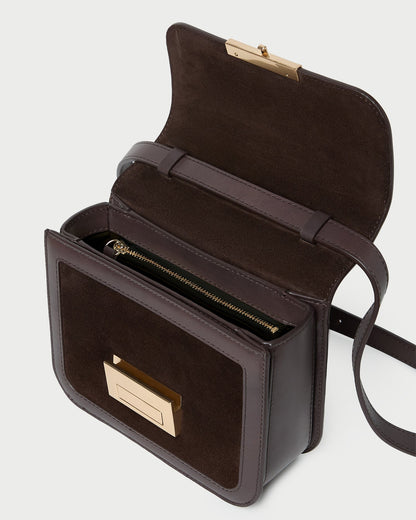 Desi Brown Suede Crossbody - Loeffler Randall Sale