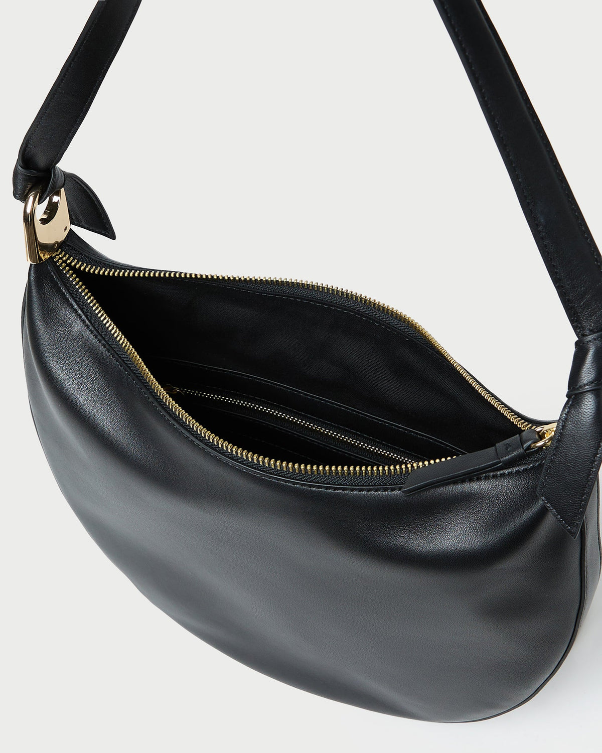 Harlow Black Leather Shoulder Bag - Loeffler Randall Hot Sale