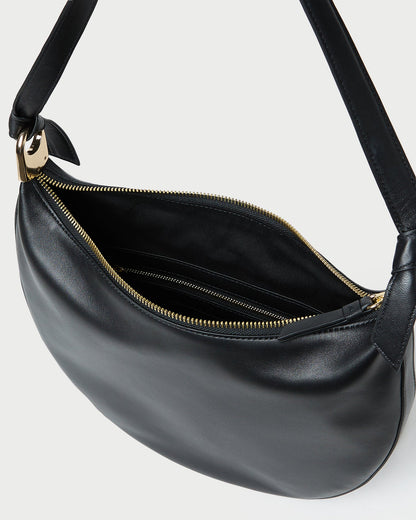 Harlow Black Leather Shoulder Bag - Loeffler Randall Hot Sale