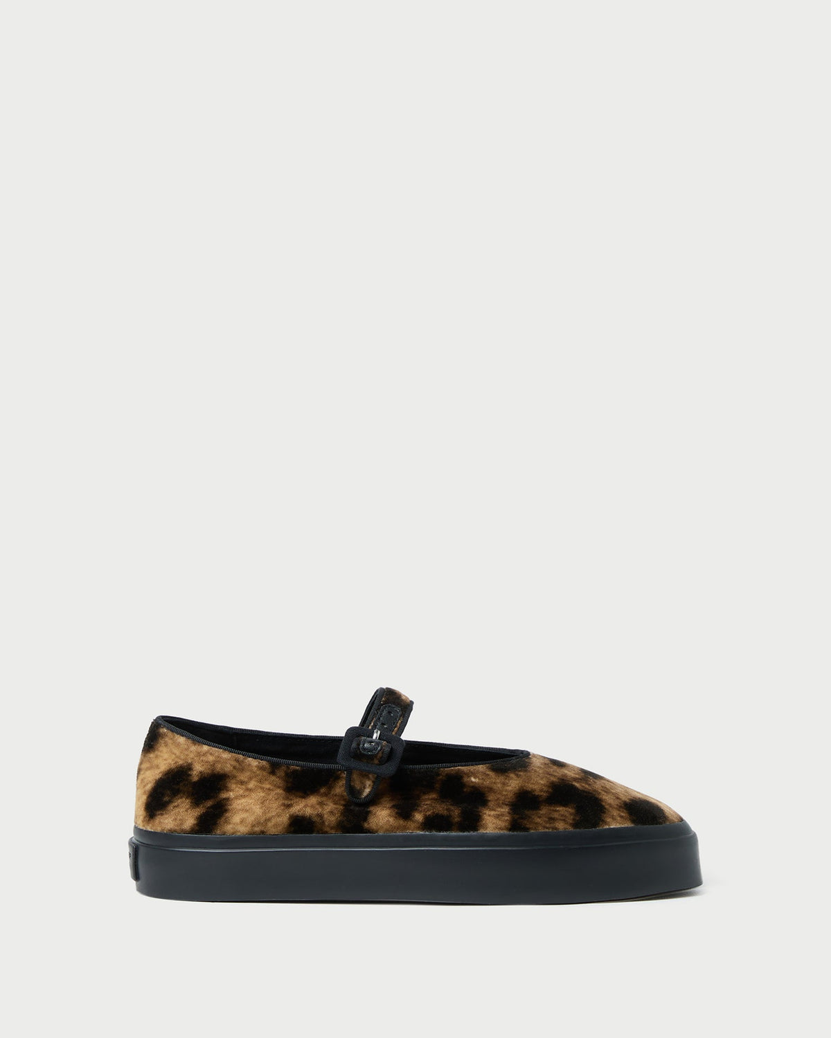 Cooper Leopard Velvet Mary Jane Sneaker - Loeffler Randall Hot Sale