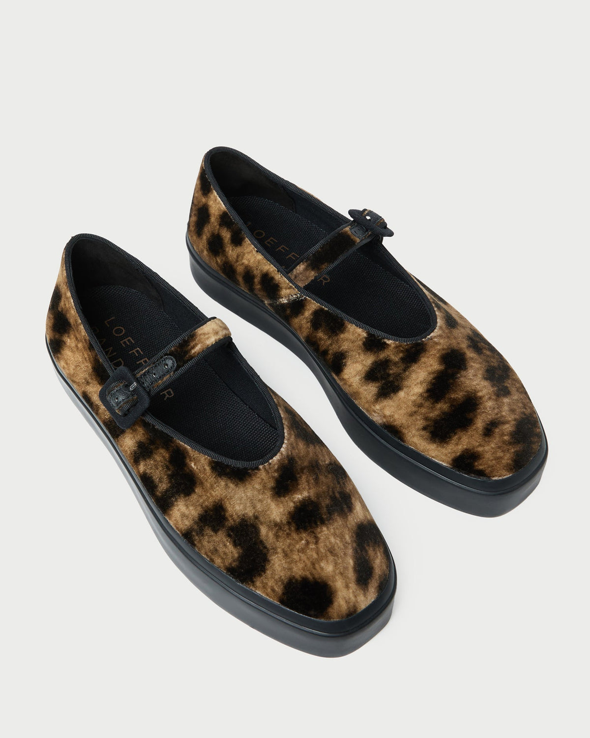Cooper Leopard Velvet Mary Jane Sneaker - Loeffler Randall Hot Sale