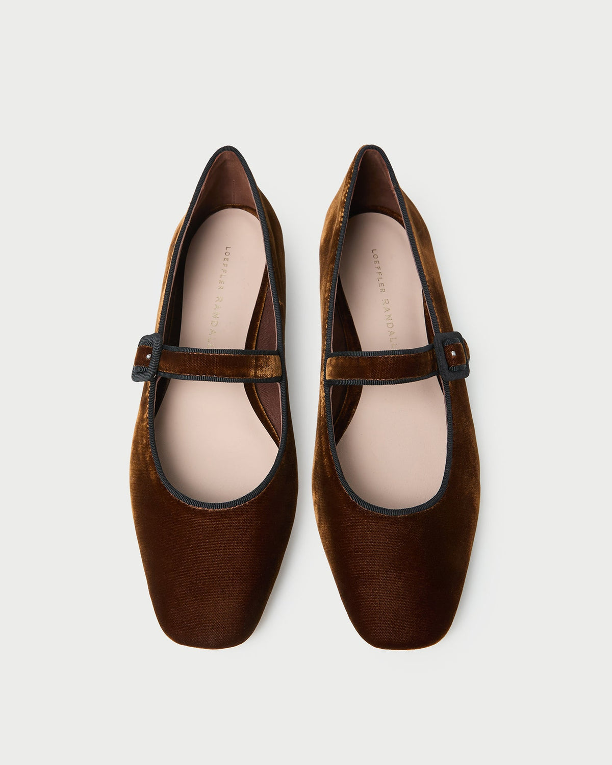 Ginger Brown Velvet Mary Jane - Loeffler Randall Sale