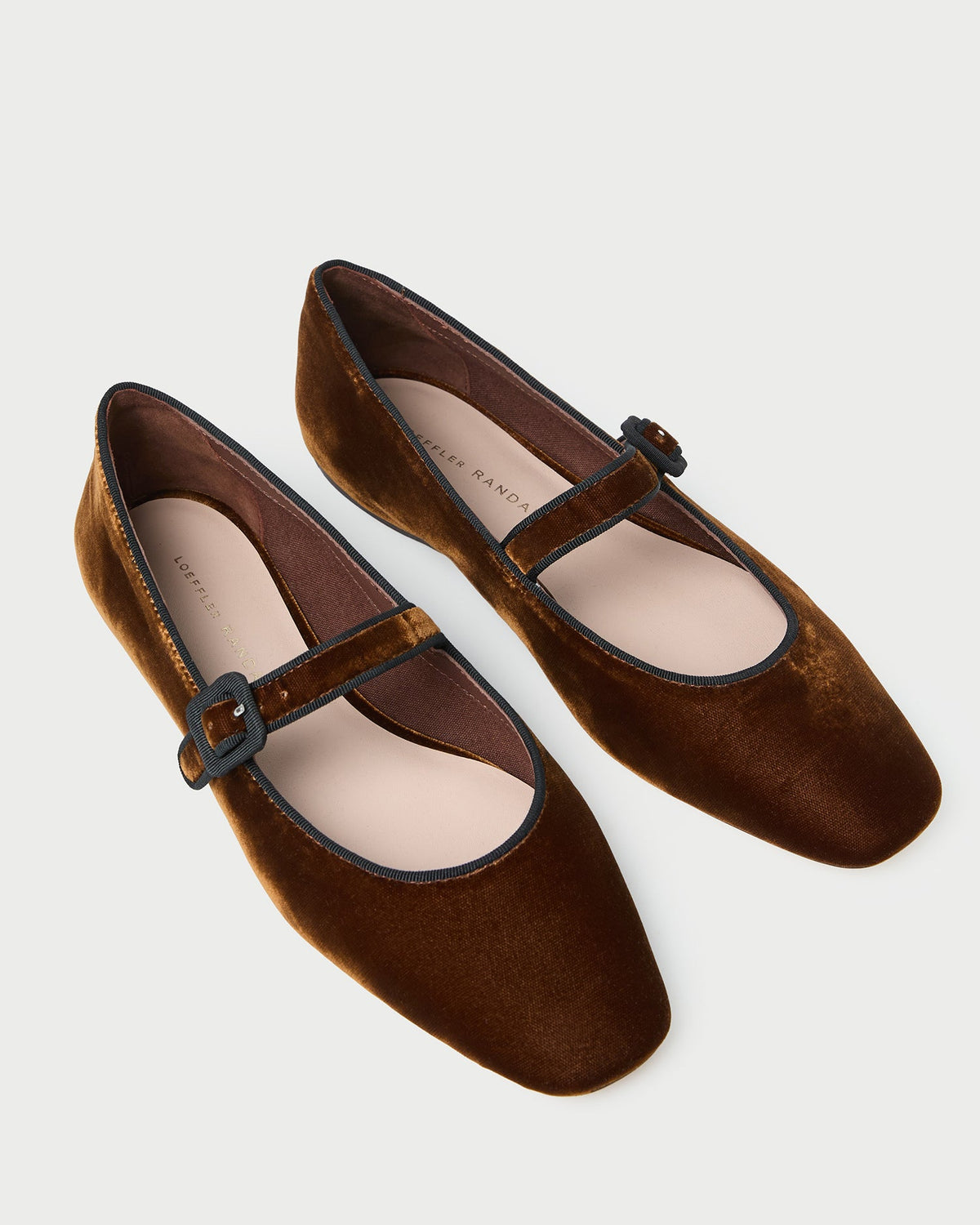 Ginger Brown Velvet Mary Jane - Loeffler Randall Sale
