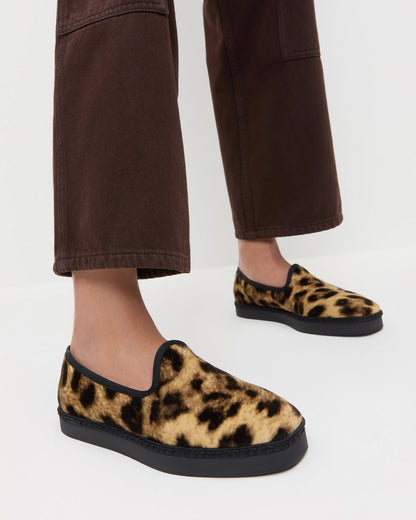 Mattie Leopard Velvet Slip-On Sneaker - Loeffler Randall Top Pick