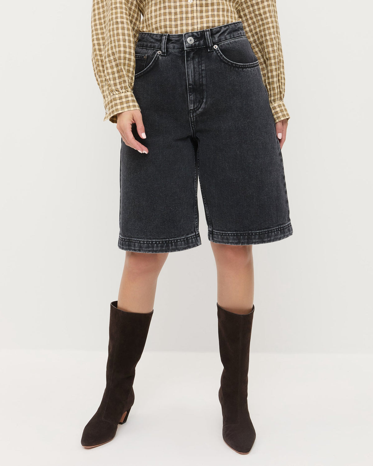 Everett Denim Short - Loeffler Randall Discount