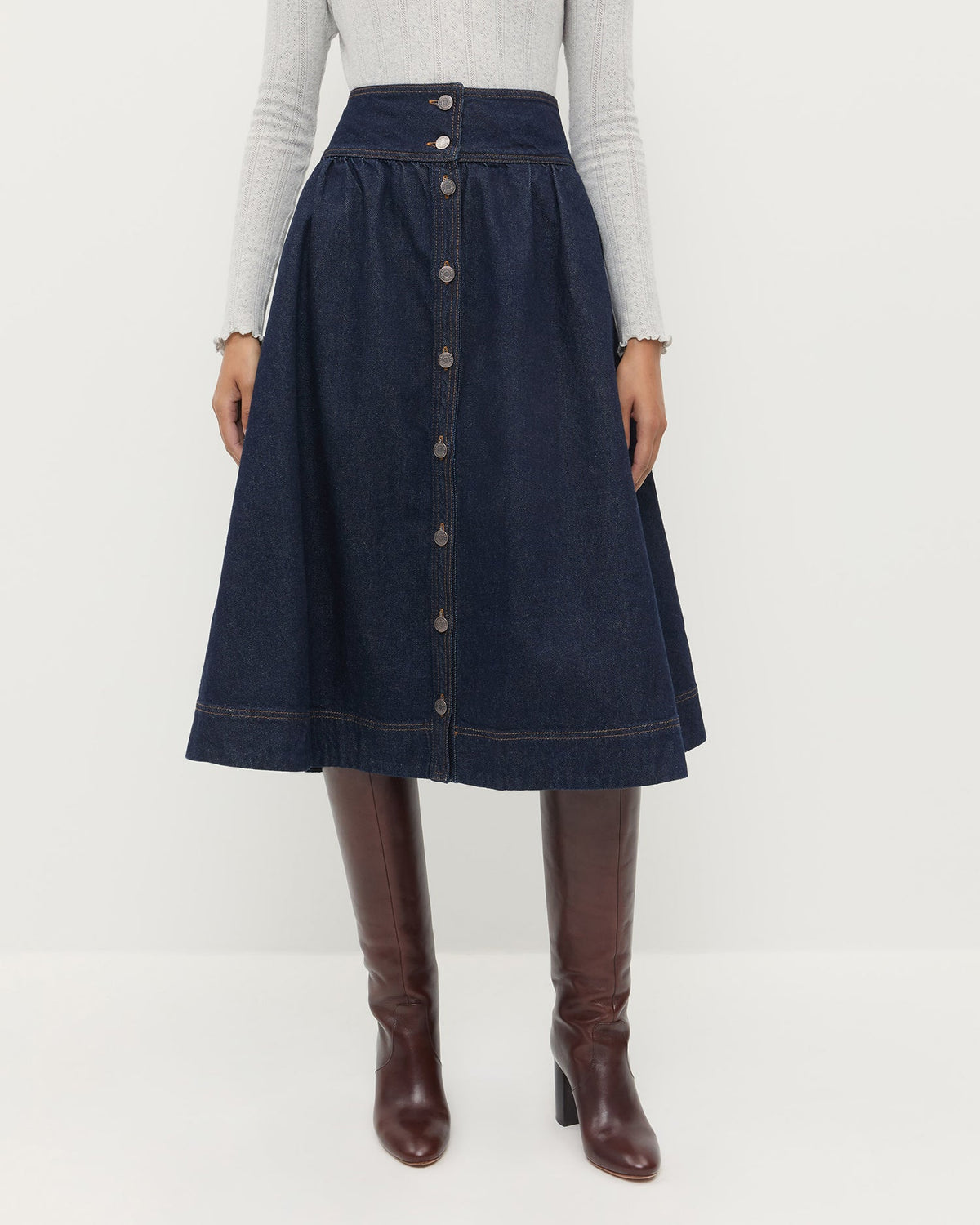 Ruthie Denim Skirt - Loeffler Randall Special Offer