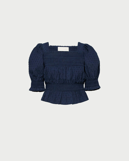 Nicola Smocked Blouse - Loeffler Randall Premium