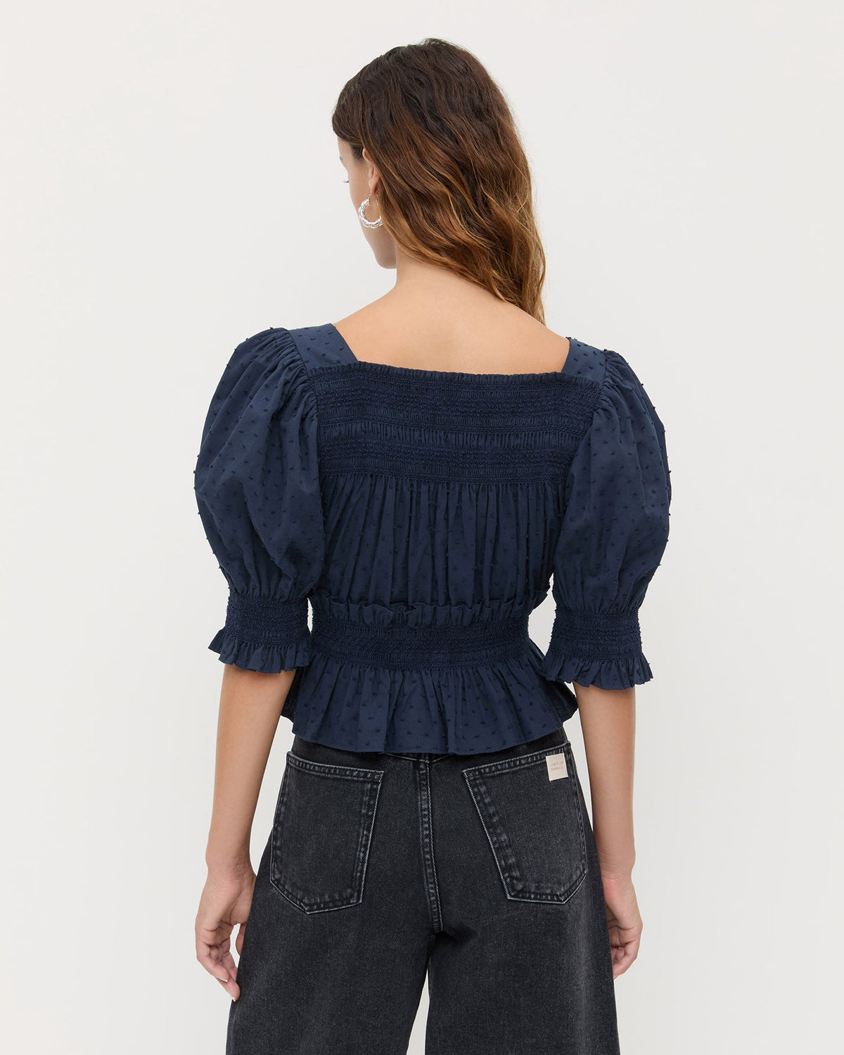Nicola Smocked Blouse - Loeffler Randall Premium