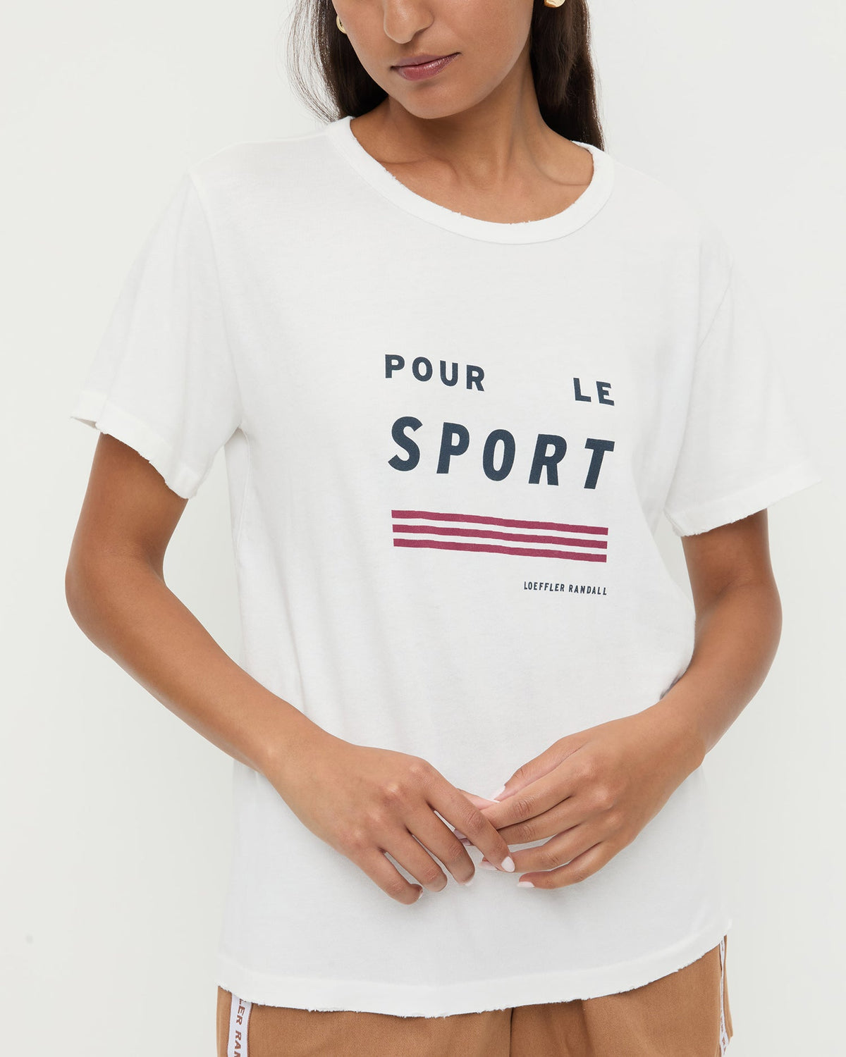 Le Bon Shoppe Sport Tee - Loeffler Randall Featured