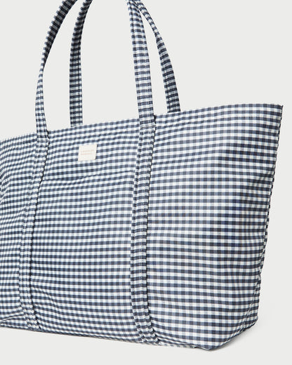 Dina Black/White Gingham Travel Tote - Loeffler Randall Latest