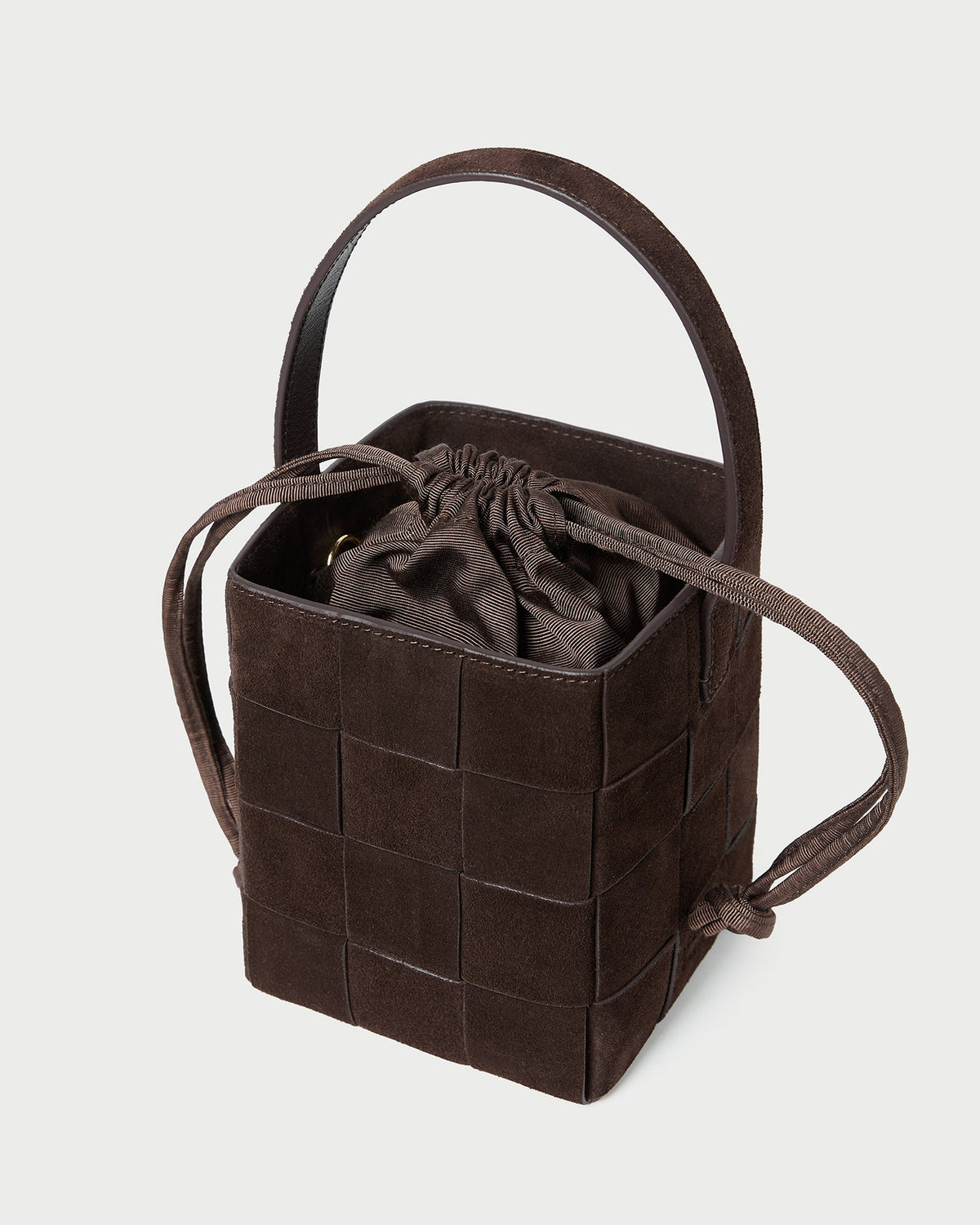 Laith Brown Suede Bucket Bag - Loeffler Randall Popular