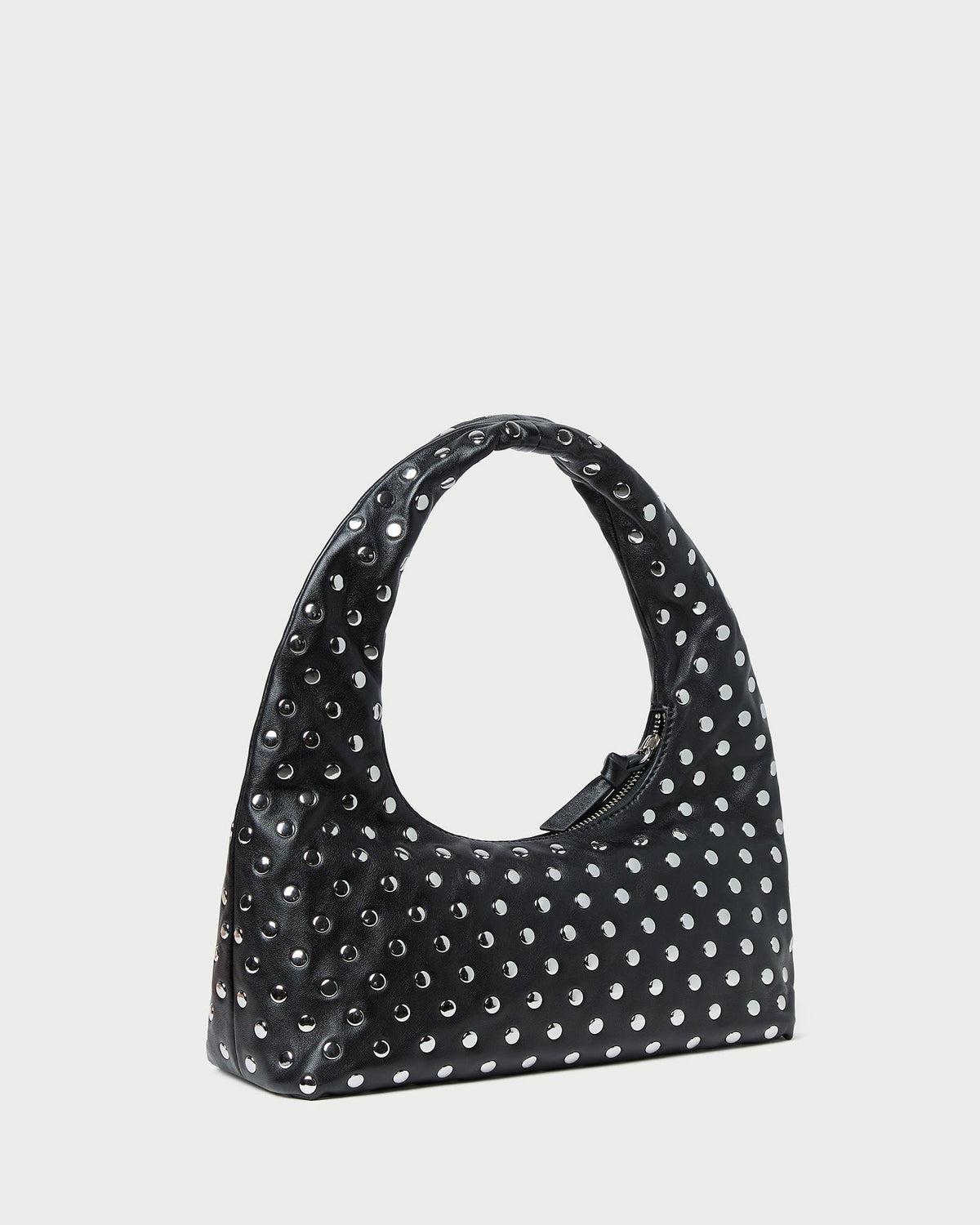 Mercer Black/Silver Leather Shoulder Bag - Loeffler Randall Hot Sale