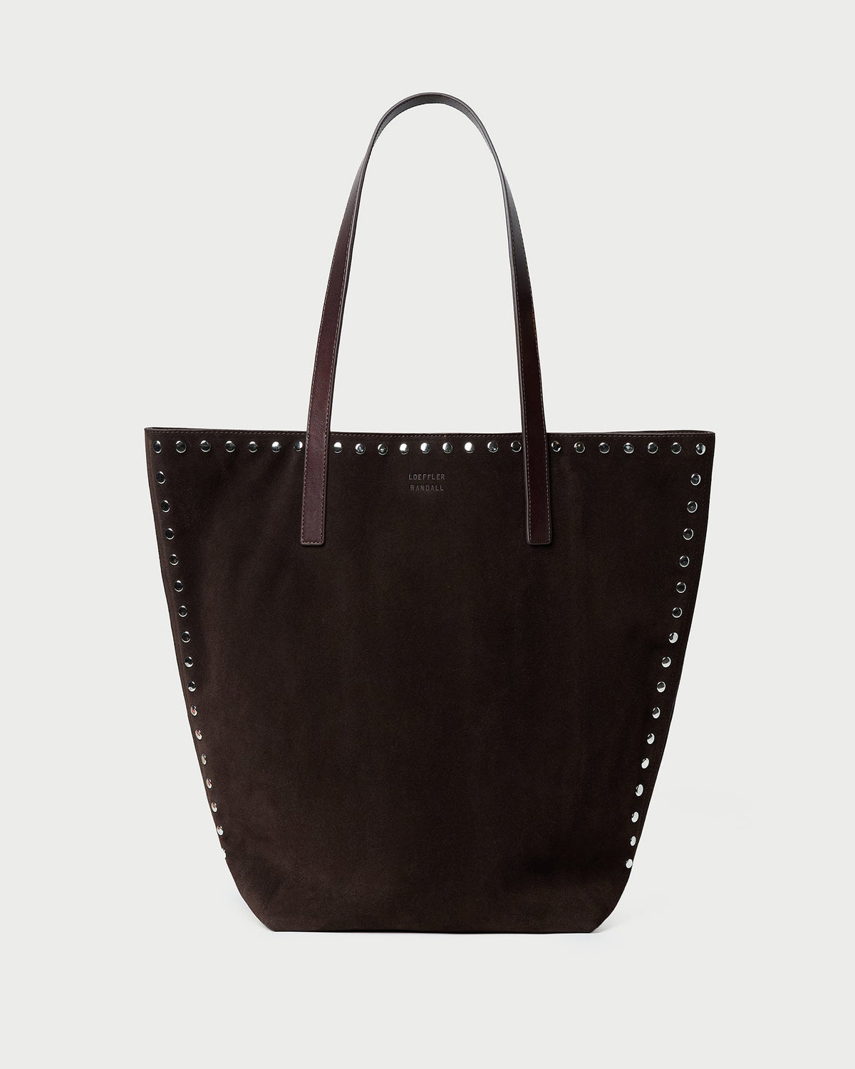 Walker Brown/Silver Suede Tote - Loeffler Randall Essential