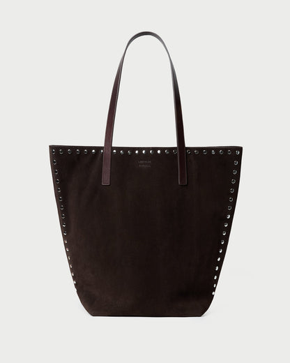 Walker Brown/Silver Suede Tote - Loeffler Randall Essential