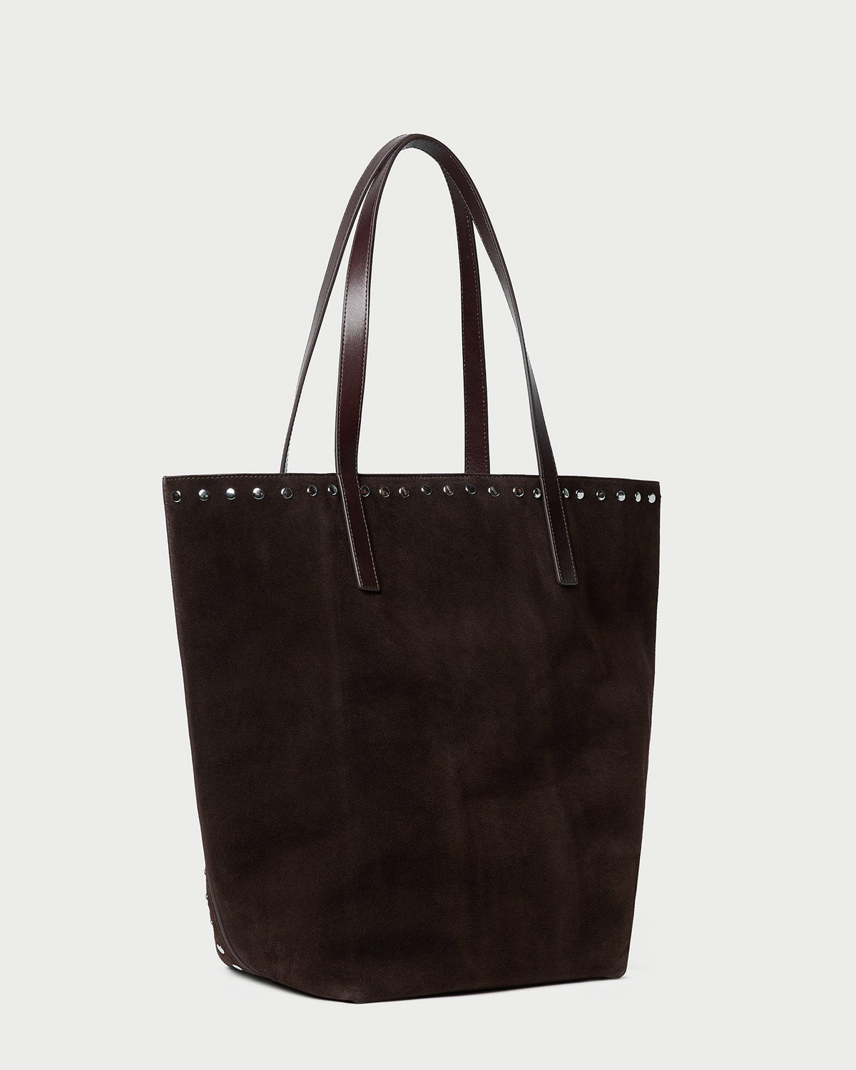 Walker Brown/Silver Suede Tote - Loeffler Randall Essential