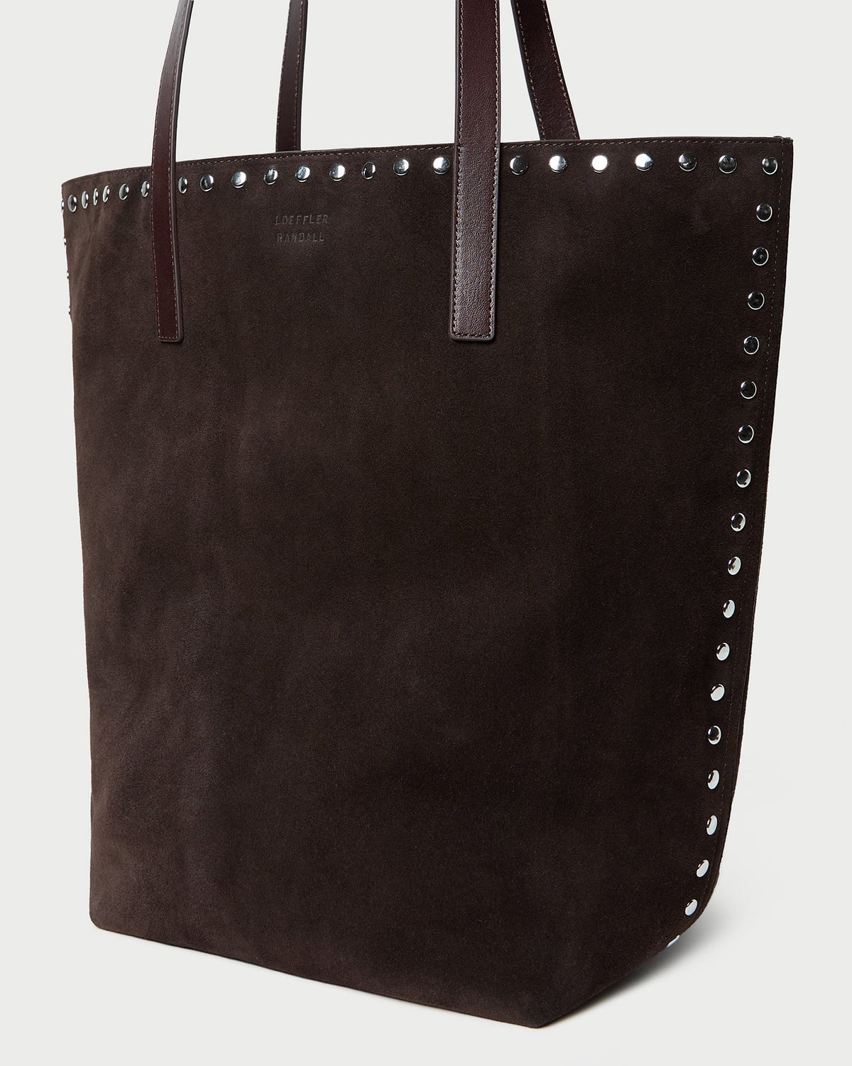 Walker Brown/Silver Suede Tote - Loeffler Randall Essential