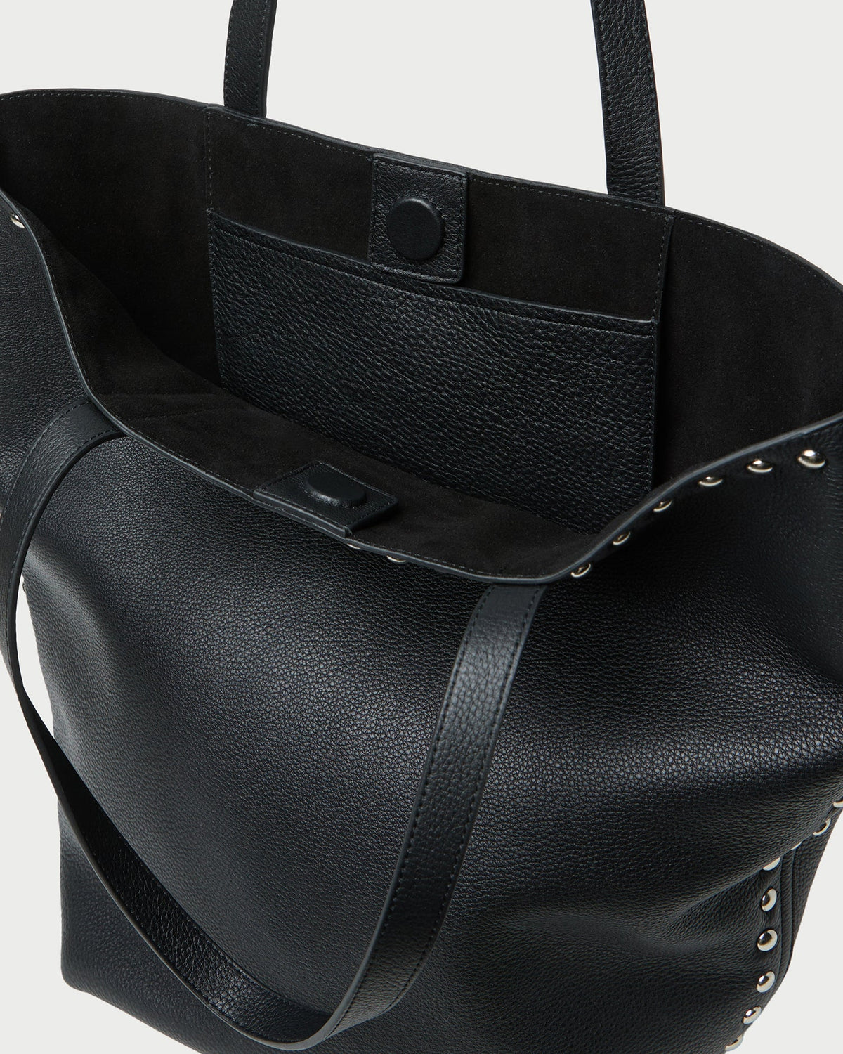 Walker Black/Silver Leather Tote - Loeffler Randall Sale