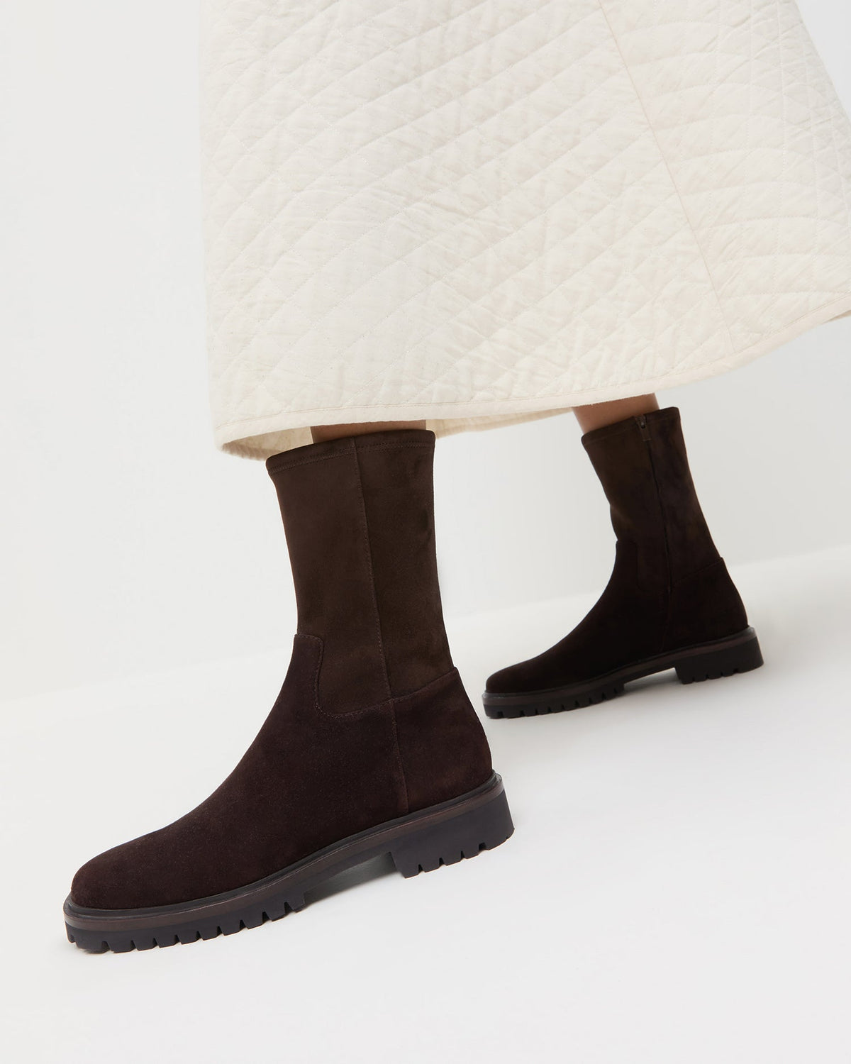Danny Brown Suede Lug Boot - Loeffler Randall Smart Buy