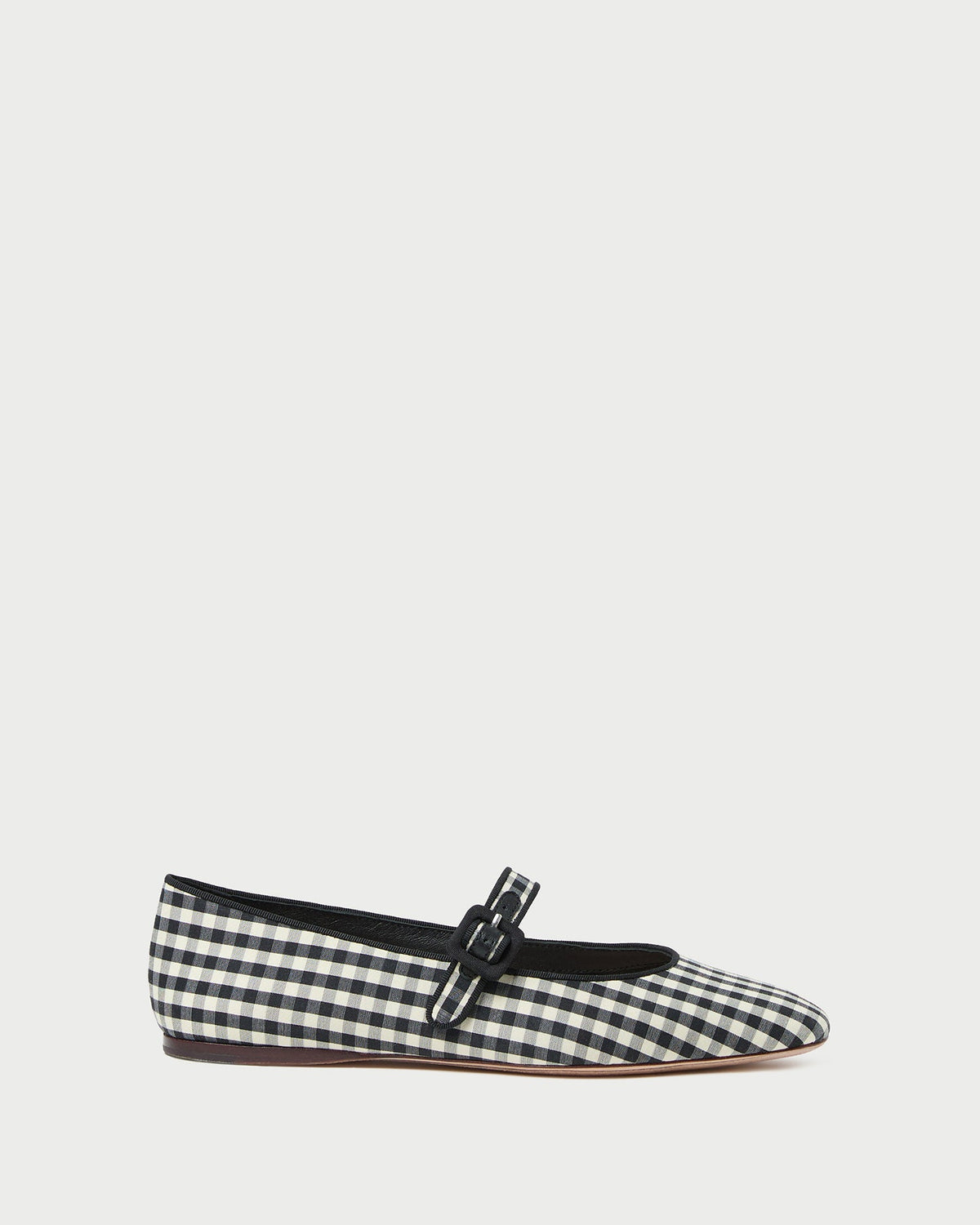 Ginger Black/White Gingham Mary Jane - Loeffler Randall Trending