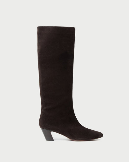 Marley Brown Suede Tall Boot - Loeffler Randall Signature