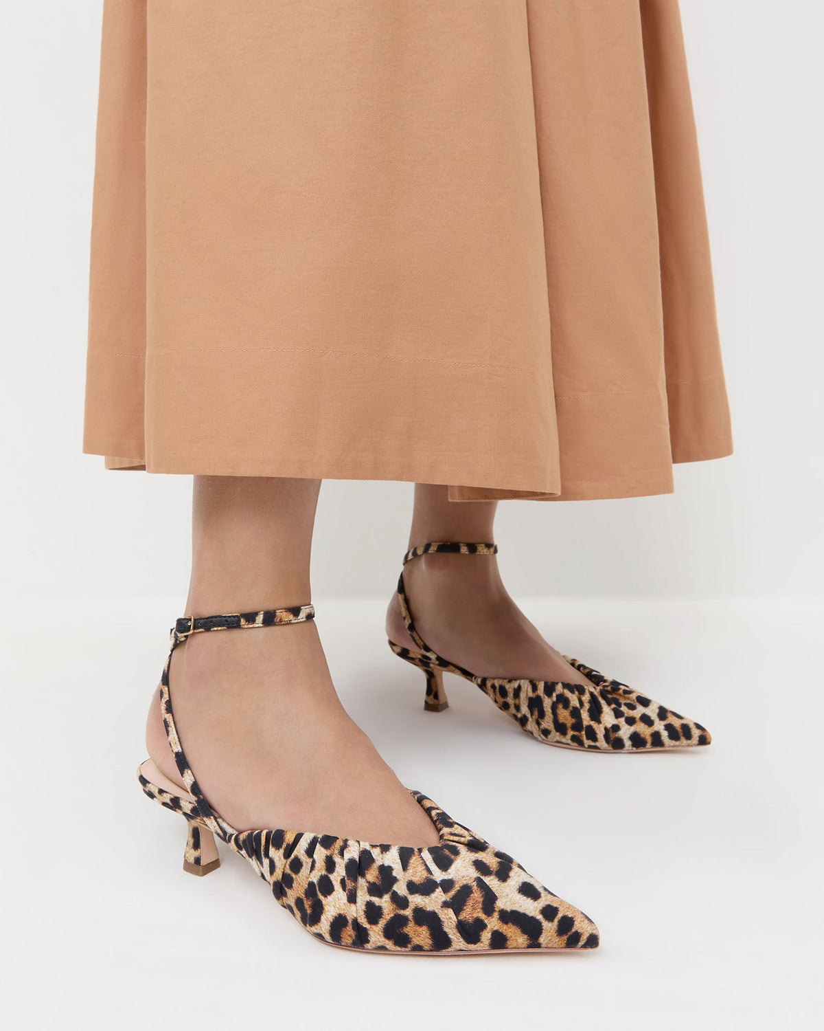 Rio Leopard Jersey Kitten Heel - Loeffler Randall Great Value