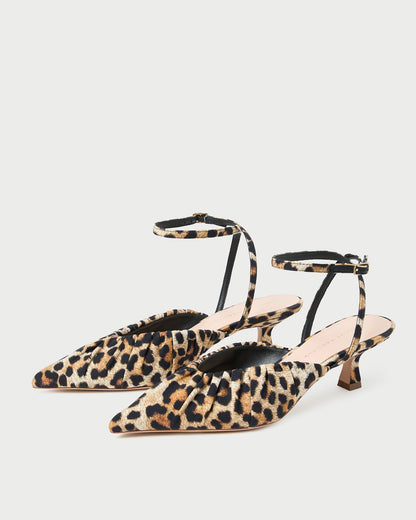 Rio Leopard Jersey Kitten Heel - Loeffler Randall Great Value