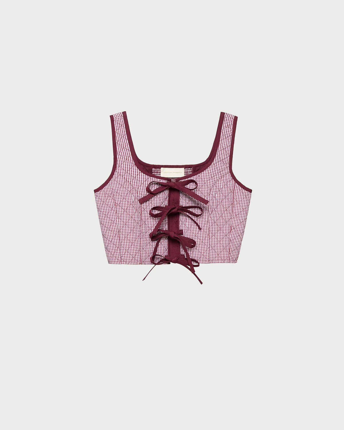 Callista Tie-Front Vest - Loeffler Randall Signature